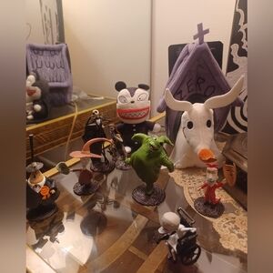 Disney Nightmare Before Christmas lot of action figures like new